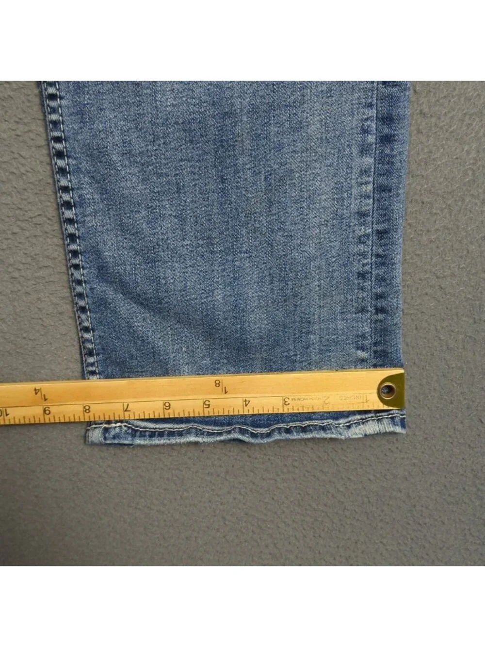 BKE Jeans Men's 34x34 Fits 32x33 Blue Jake Boot Stretch Denim